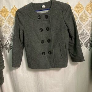 ¾ sleeve wool J. Crew jacket, size 4